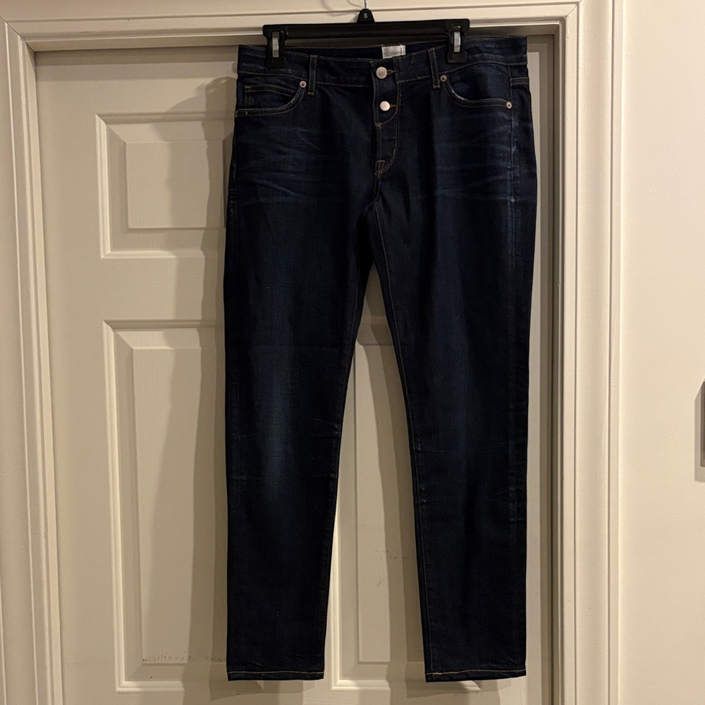 Dark Blue Denim Jeans